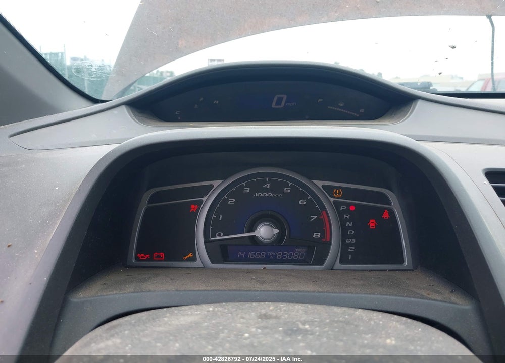 2008 HONDA CIVIC VIN: 2HGFG12878H561948
