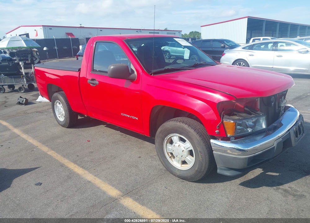 2005 GMC CANYON SLE VIN: 1GTCS148758196752