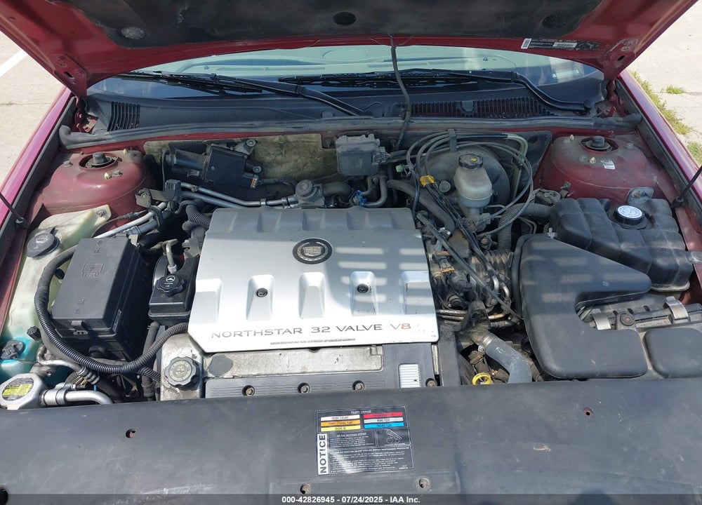 2002 CADILLAC SEVILLE VIN: 1G6KY54932U127640