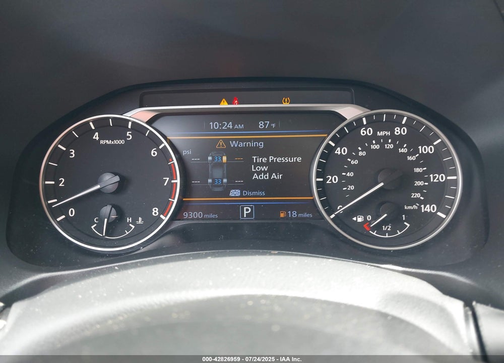 2025 NISSAN ALTIMA VIN: 1N4BL4CV5SN308291