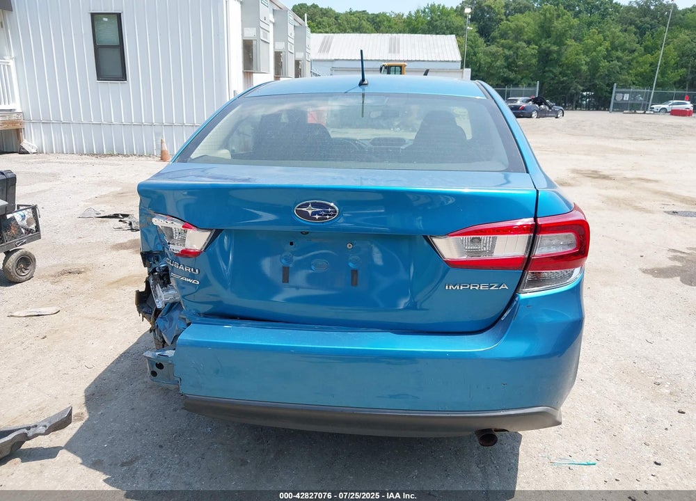 2019 SUBARU IMPREZA VIN: 4S3GKAA60K3604487