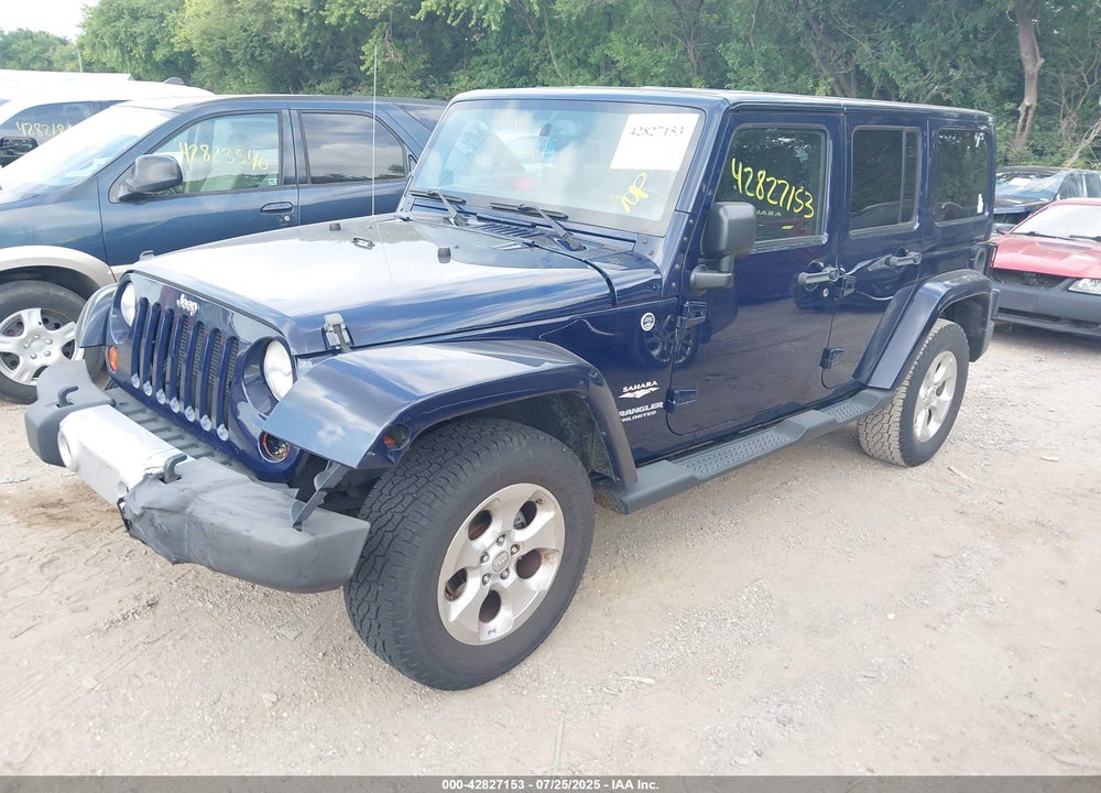 2013 JEEP WRANGLER UNLIMITED VIN: 1C4HJWEG4DL550606