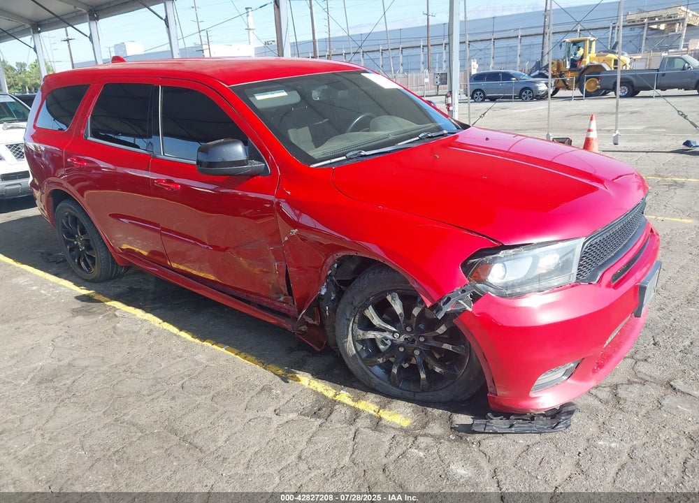 2019 DODGE DURANGO GT AWD VIN: 1C4RDJDG3KC525483
