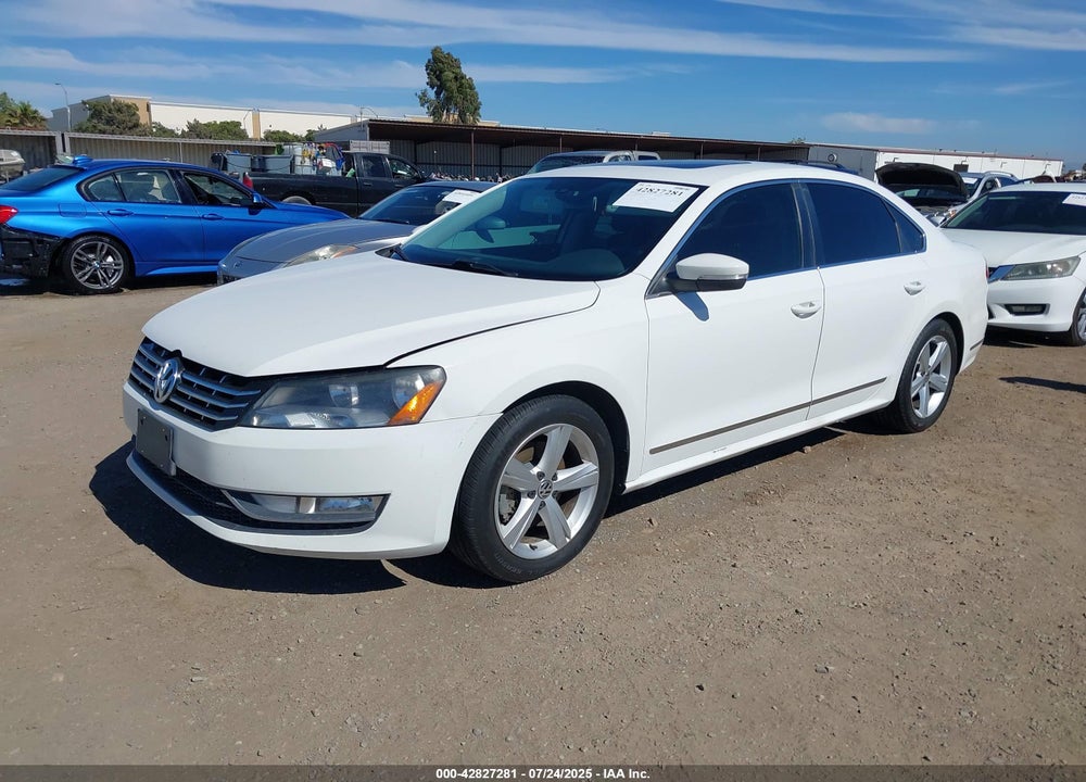 2014 VOLKSWAGEN PASSAT VIN: 1VWCN7A36EC095327