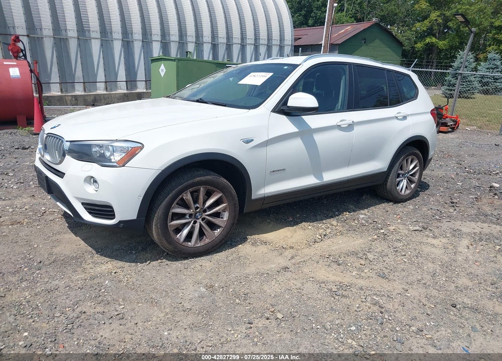 2017 BMW X3 VIN: 5UXWX9C36H0W72185