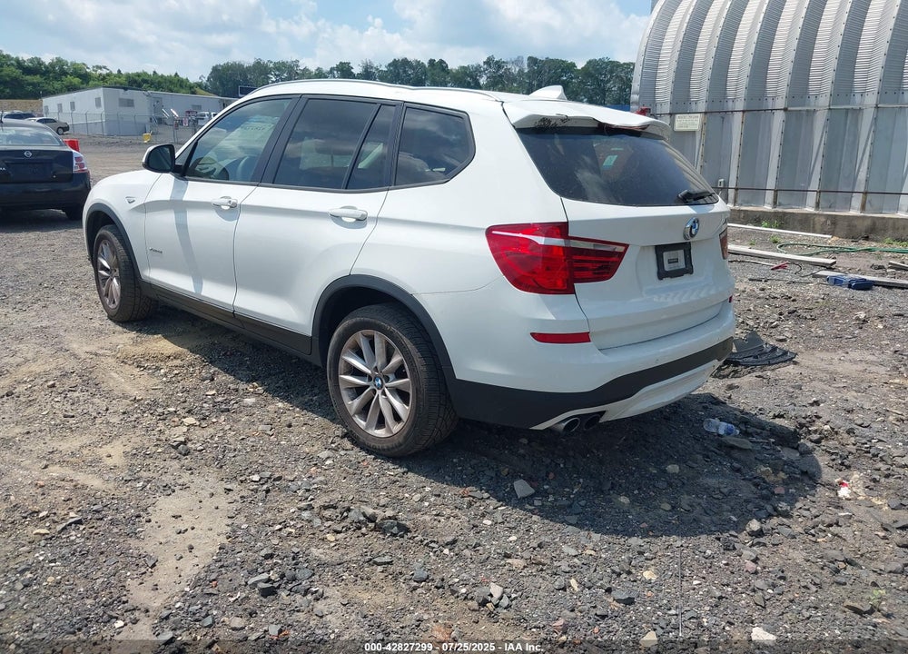 2017 BMW X3 VIN: 5UXWX9C36H0W72185