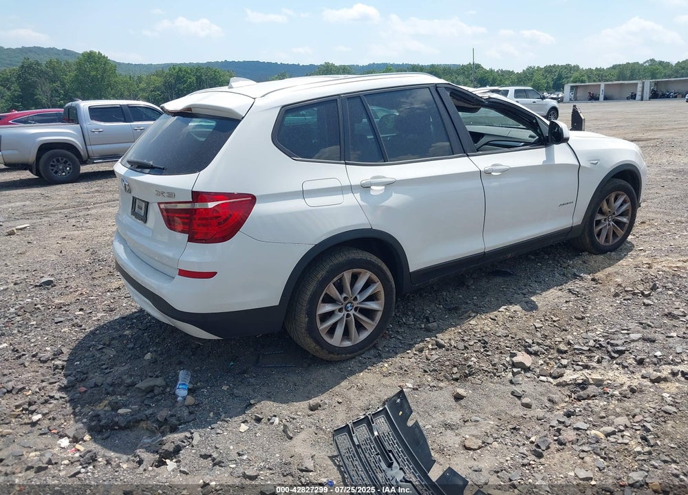 2017 BMW X3 VIN: 5UXWX9C36H0W72185