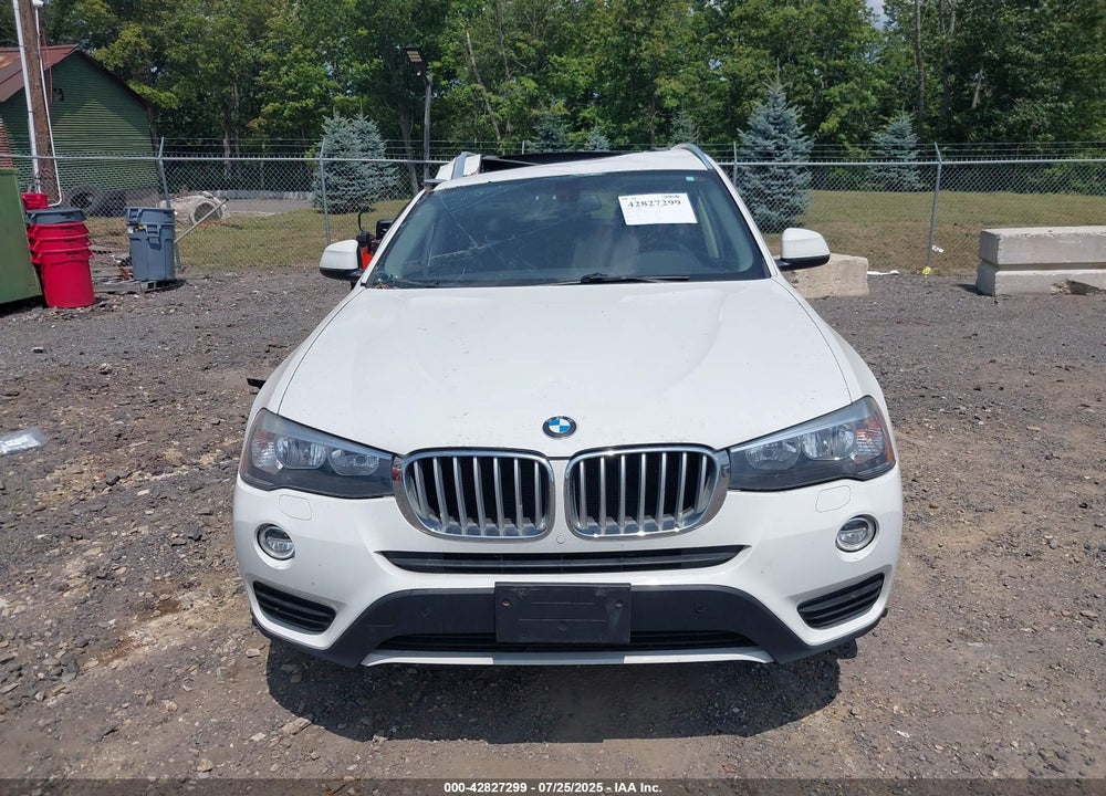 2017 BMW X3 VIN: 5UXWX9C36H0W72185