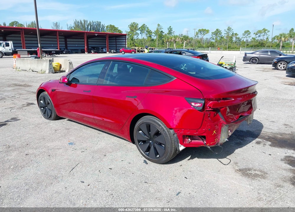 2025 TESLA MODEL 3 VIN: 5YJ3E1EA8SF901496