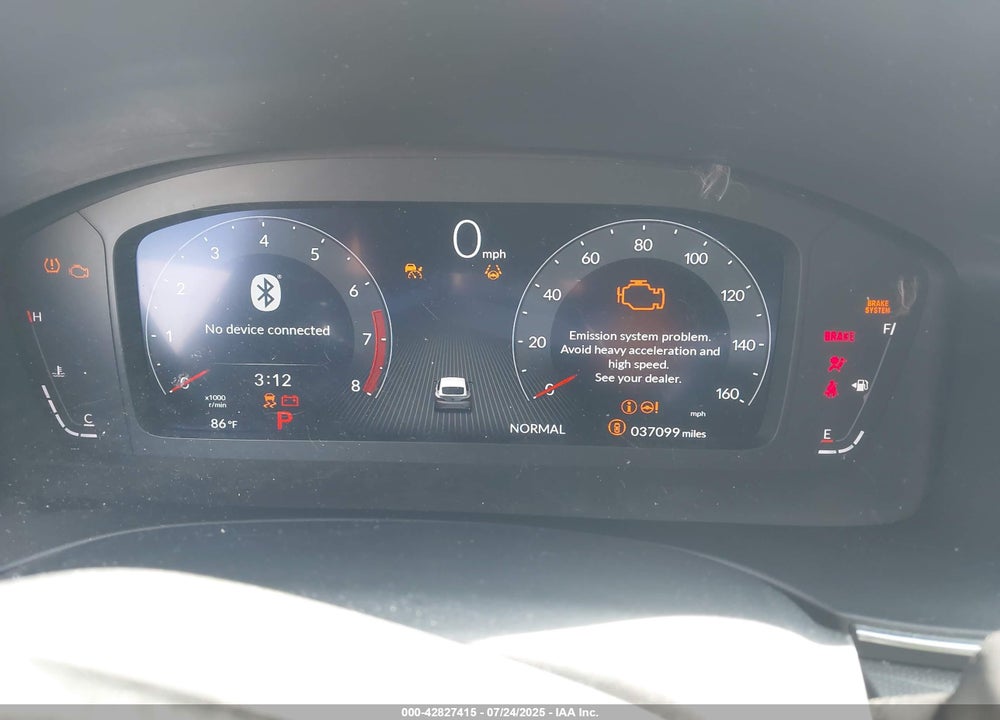 2024 ACURA INTEGRA VIN: 19UDE4H36RA022666