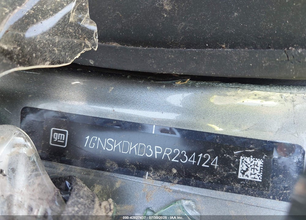 2023 CHEVROLET SUBURBAN VIN: 1GNSKDKD3PR234124