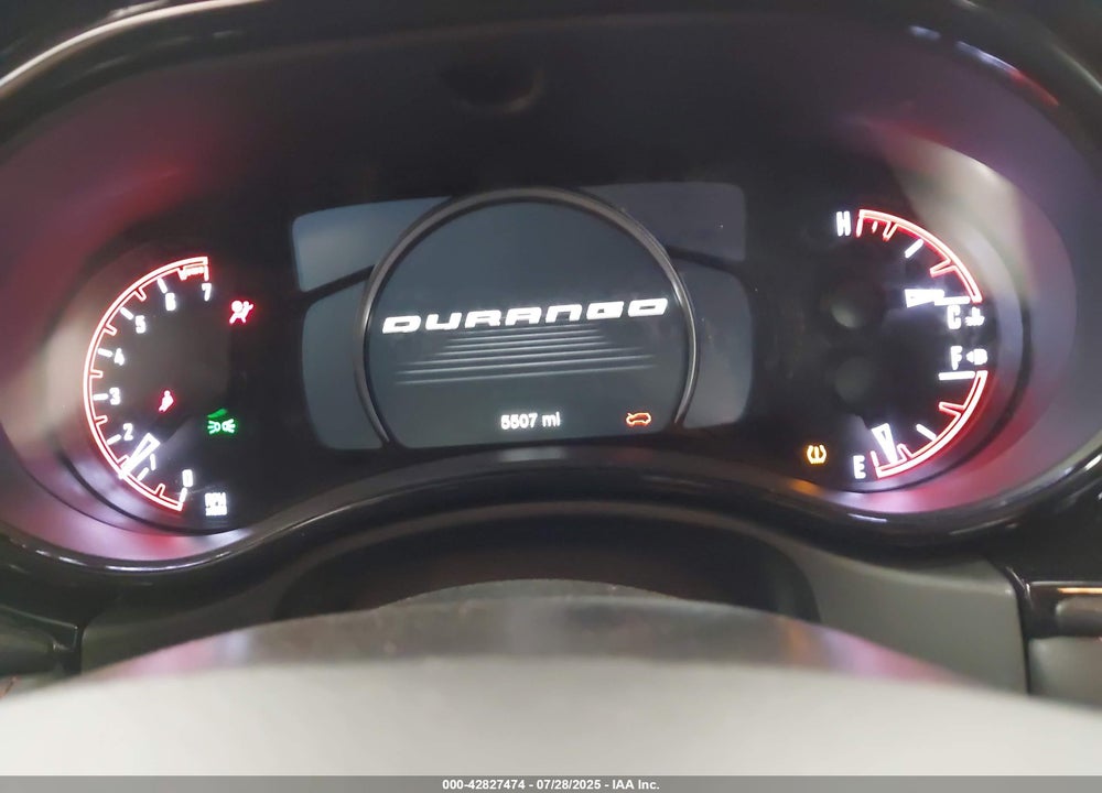 2025 DODGE DURANGO VIN: 1C4RDJDG6SC506846