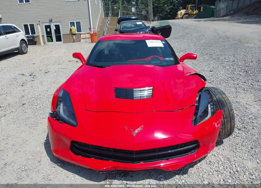 2014 CHEVROLET CORVETTE STINGRAY VIN: 1G1YM2D78E5114342