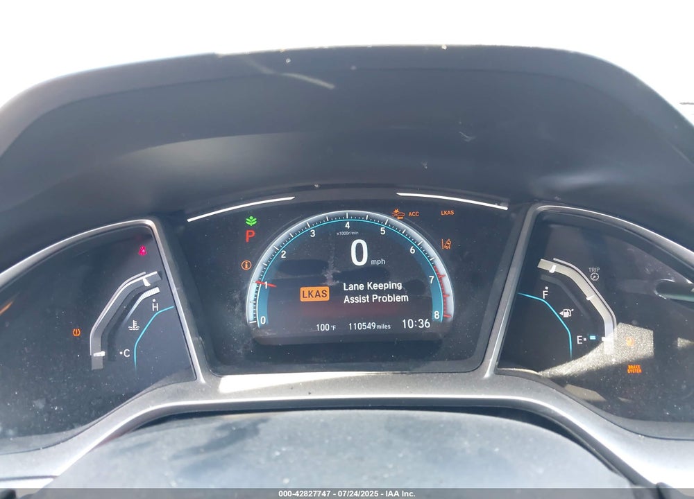 2017 HONDA CIVIC EX VIN: 19XFC2F82HE017430