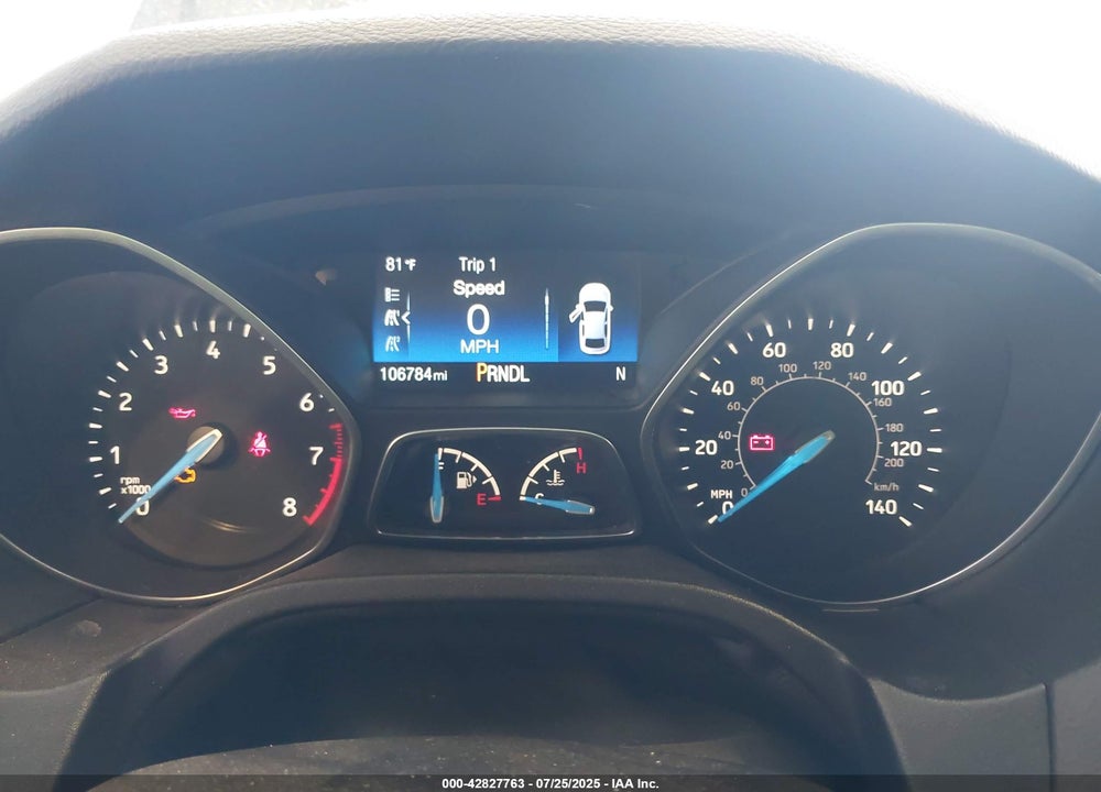 2016 FORD FOCUS VIN: 1FADP3K22GL212958