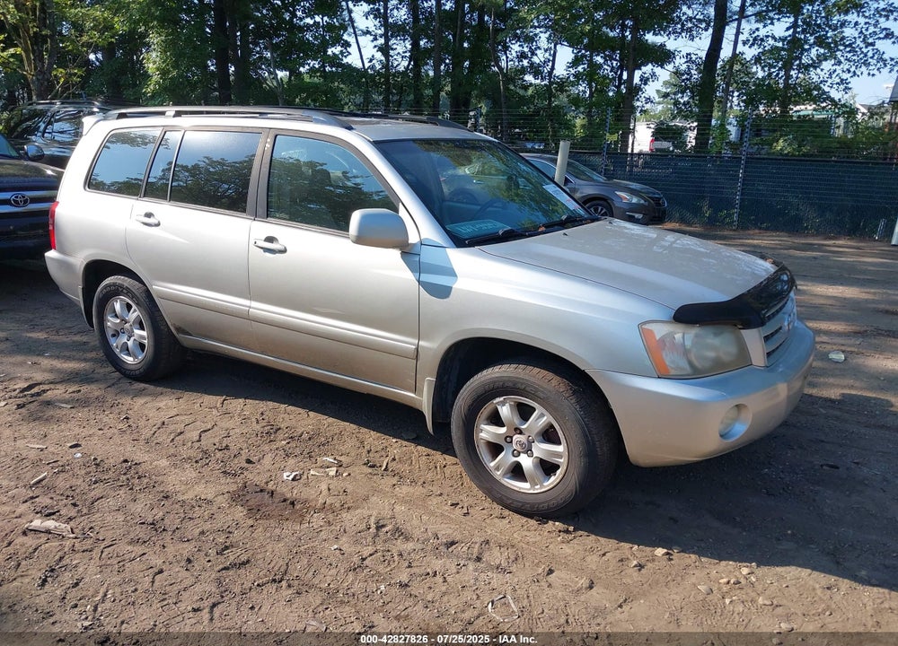 2001 TOYOTA HIGHLANDER VIN: JTEHF21A910010138