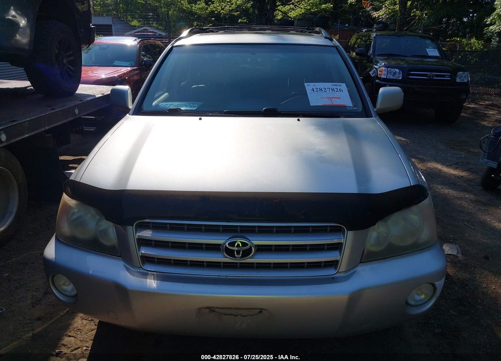 2001 TOYOTA HIGHLANDER VIN: JTEHF21A910010138