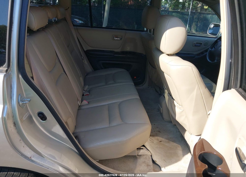 2001 TOYOTA HIGHLANDER VIN: JTEHF21A910010138