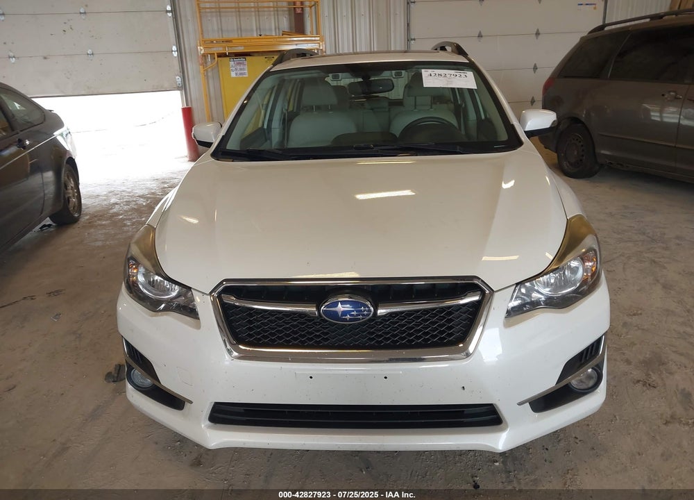 2016 SUBARU IMPREZA VIN: JF1GPAY69G8289860