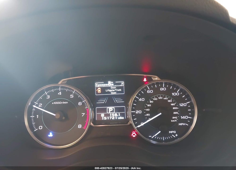 2016 SUBARU IMPREZA VIN: JF1GPAY69G8289860