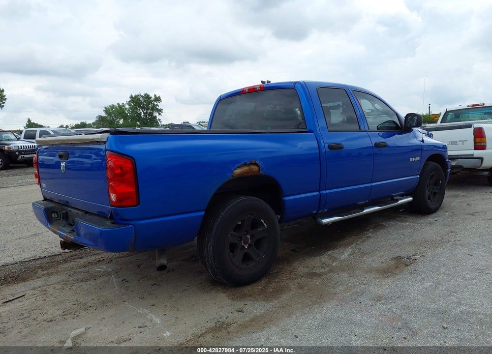 2008 DODGE RAM 1500 VIN: 1D7HA18KX8J147000