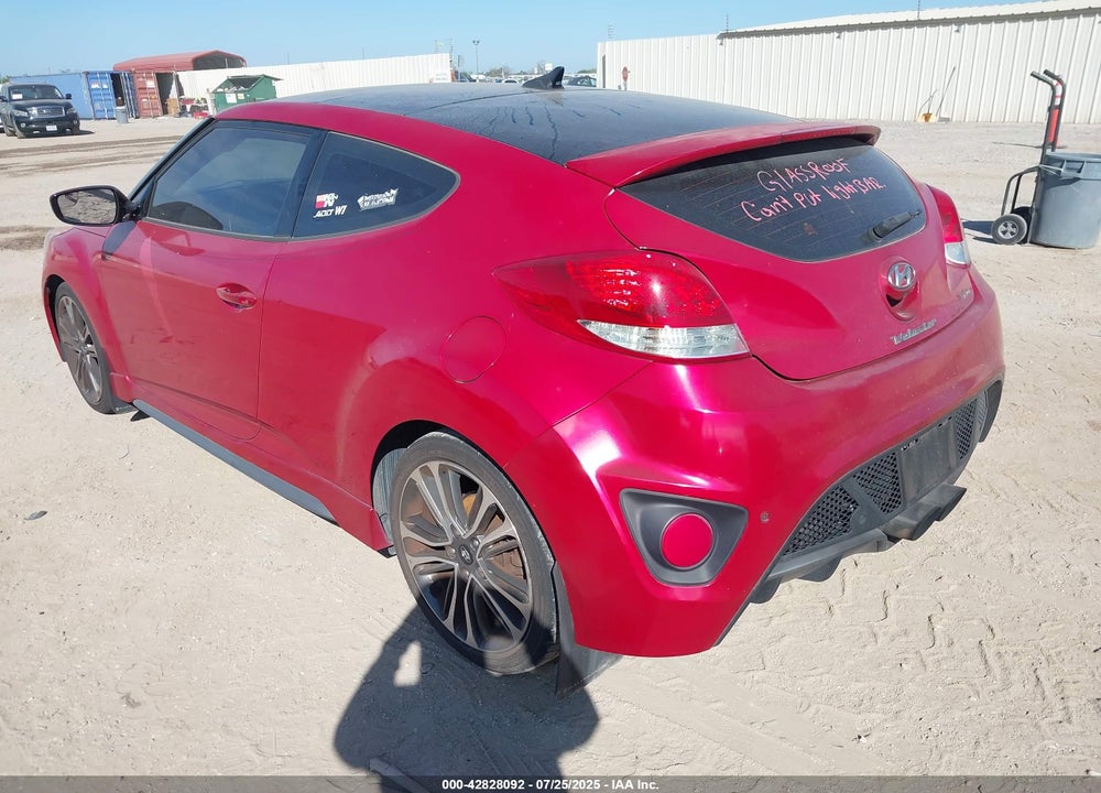 2016 HYUNDAI VELOSTER VIN: KMHTC6AE6GU280071