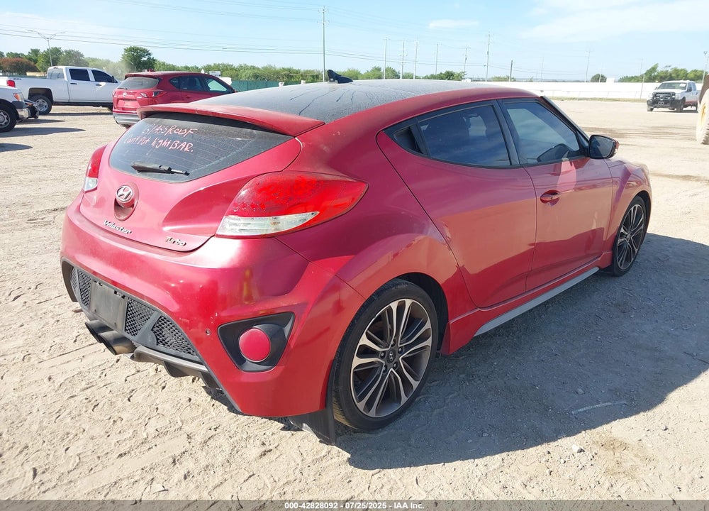 2016 HYUNDAI VELOSTER VIN: KMHTC6AE6GU280071