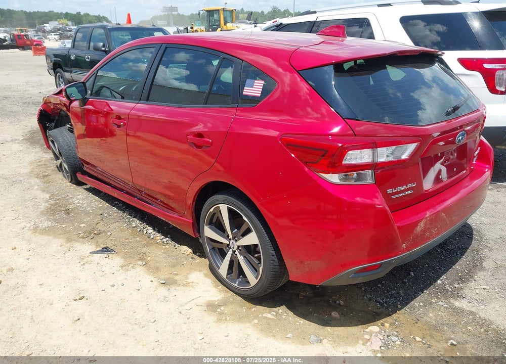 2018 SUBARU IMPREZA VIN: 4S3GTAK63J3751994