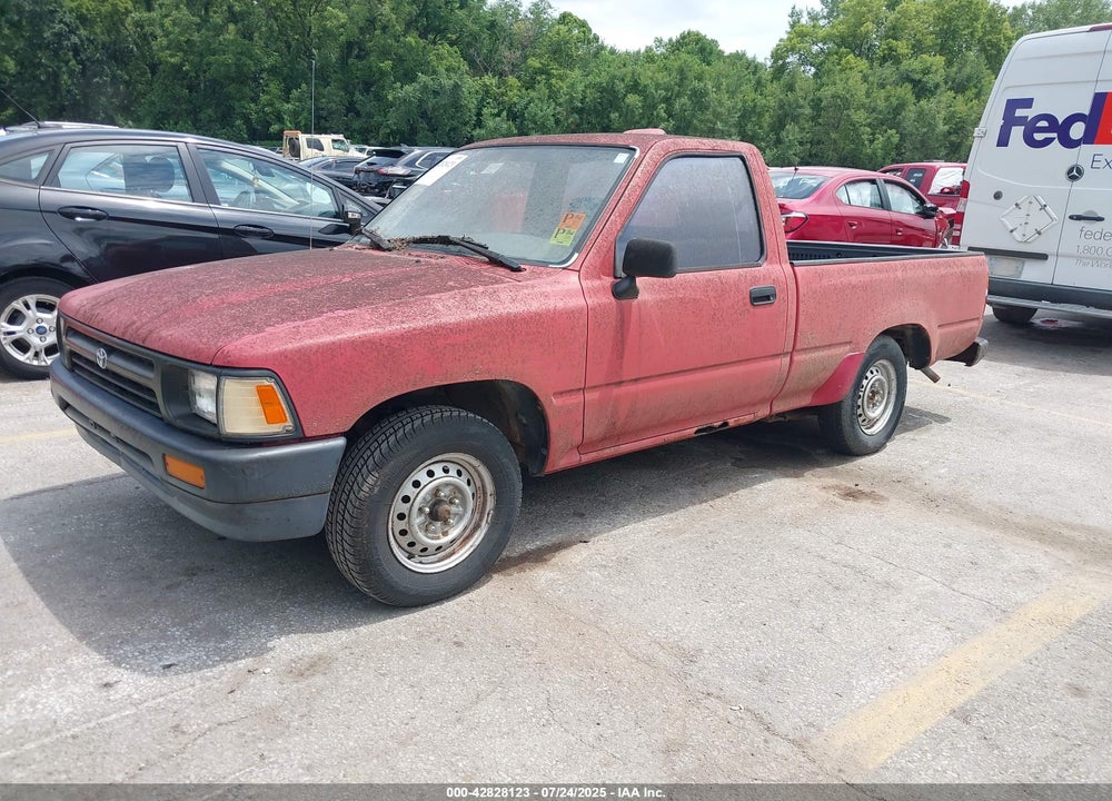 1995 TOYOTA PICKUP 1/2 TON SHORT WHLBASE STB VIN: 4TARN81A9SZ328817