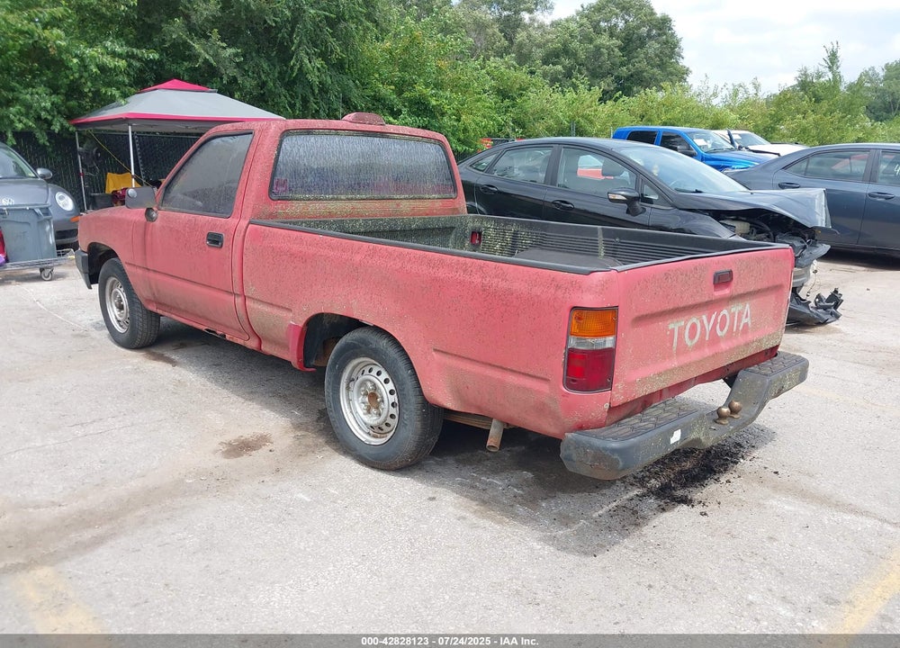 1995 TOYOTA PICKUP 1/2 TON SHORT WHLBASE STB VIN: 4TARN81A9SZ328817