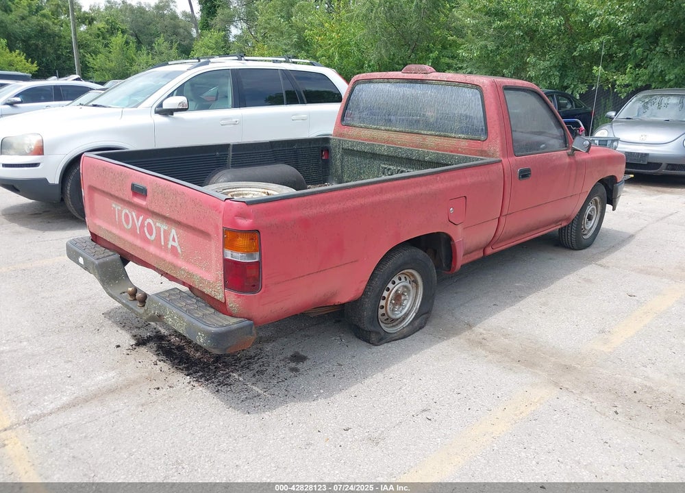 1995 TOYOTA PICKUP 1/2 TON SHORT WHLBASE STB VIN: 4TARN81A9SZ328817