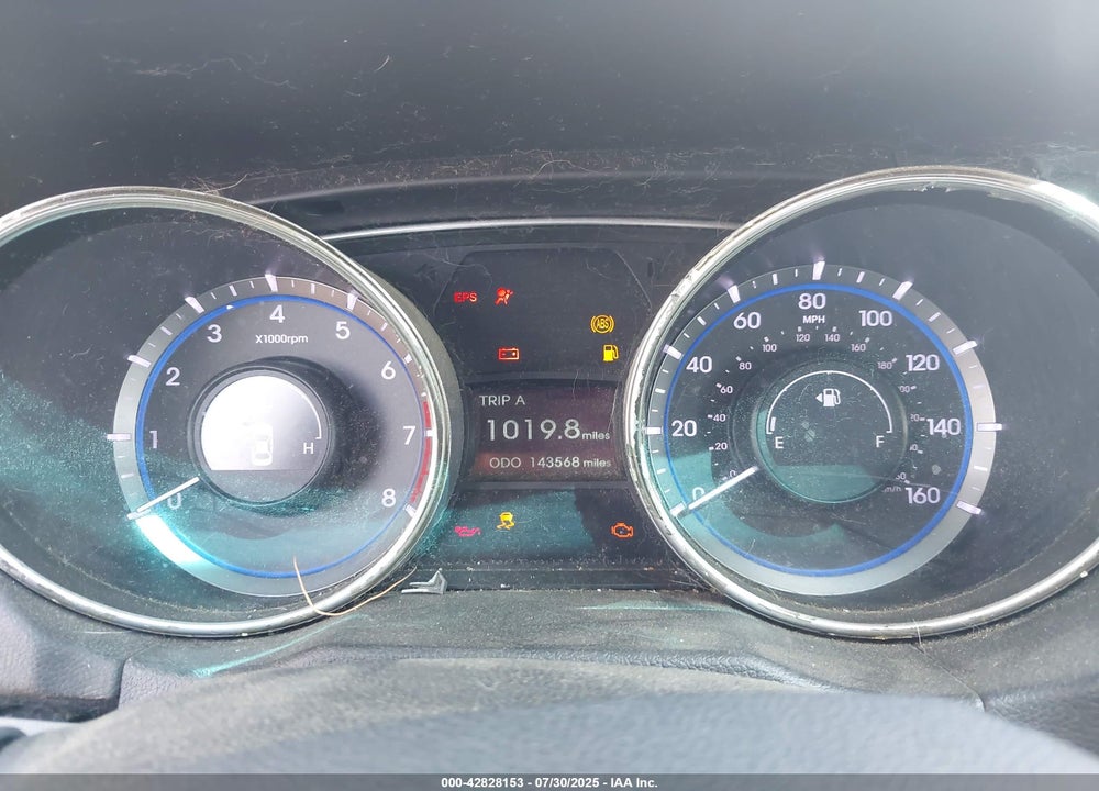 2012 HYUNDAI SONATA VIN: 5NPEB4AC5CH449746