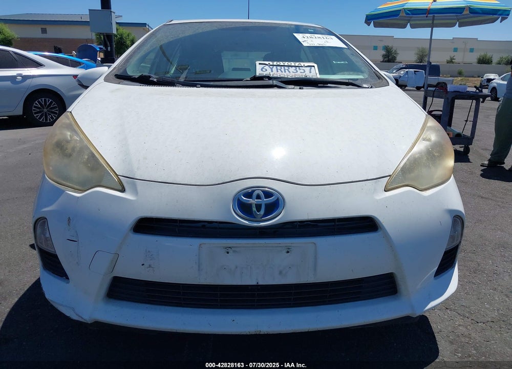 2013 TOYOTA PRIUS C VIN: JTDKDTB33D1534602