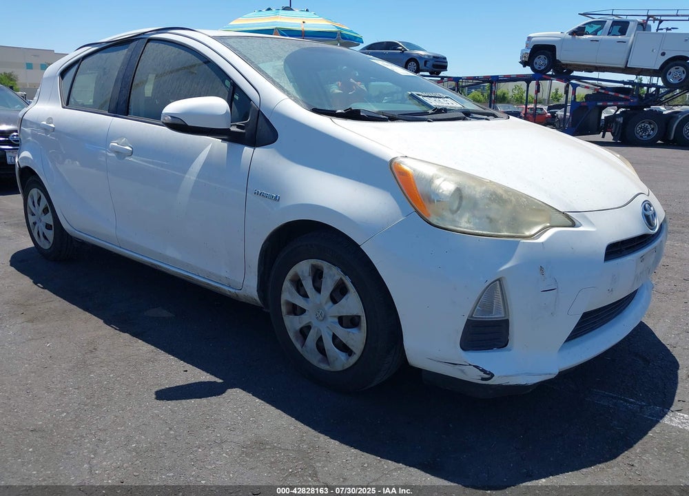 2013 TOYOTA PRIUS C VIN: JTDKDTB33D1534602