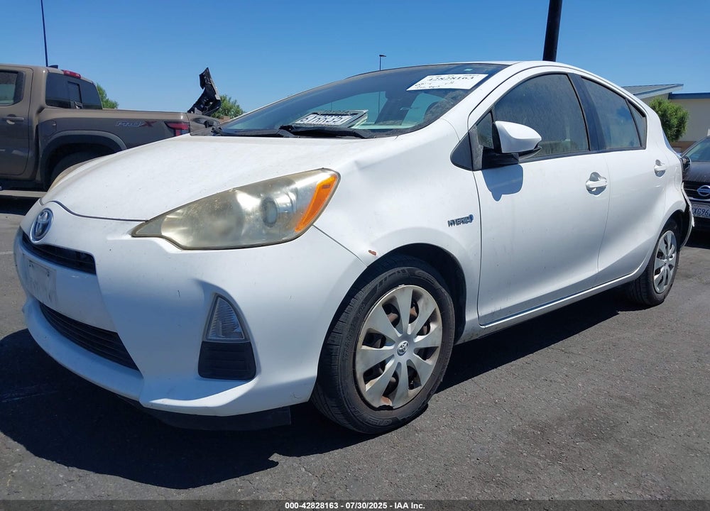 2013 TOYOTA PRIUS C VIN: JTDKDTB33D1534602