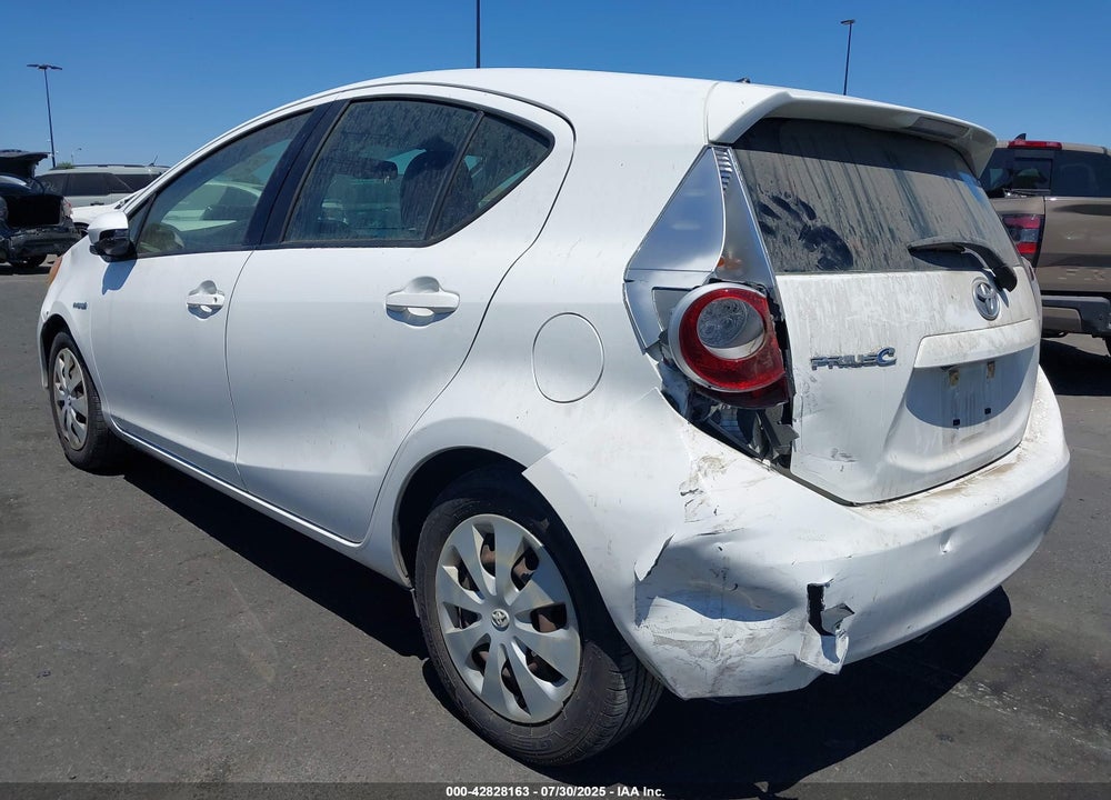 2013 TOYOTA PRIUS C VIN: JTDKDTB33D1534602