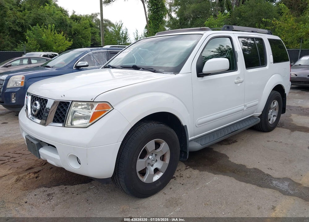 2007 NISSAN PATHFINDER VIN: 5N1AR18W37C608298