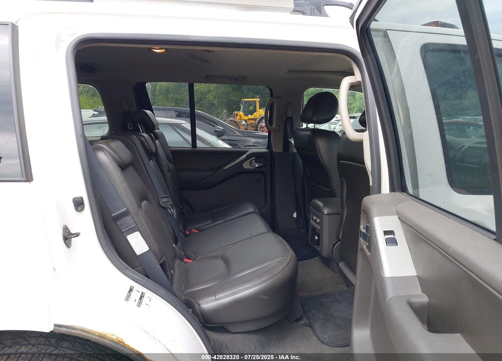 2007 NISSAN PATHFINDER VIN: 5N1AR18W37C608298
