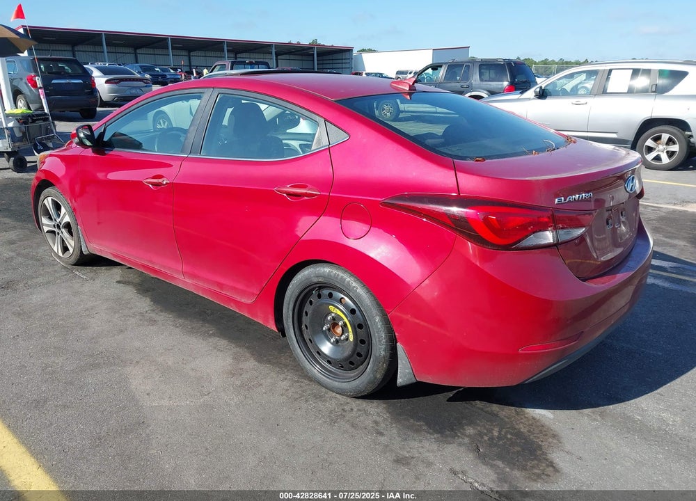 2016 HYUNDAI ELANTRA VIN: KMHDH4AH2GU488274