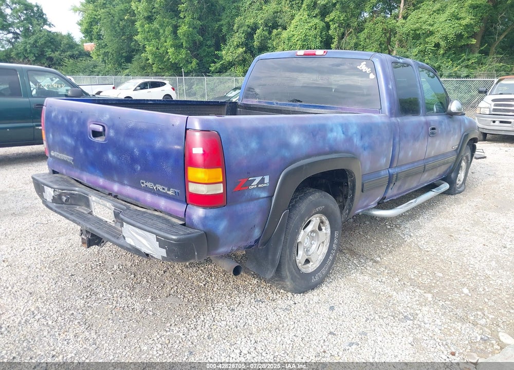 2001 CHEVROLET SILVERADO 1500 VIN: 2GCEK19T011291107