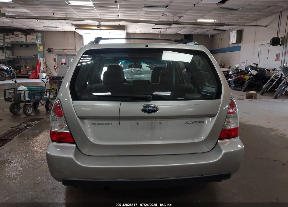 2007 SUBARU FORESTER VIN: JF1SG65627G724218