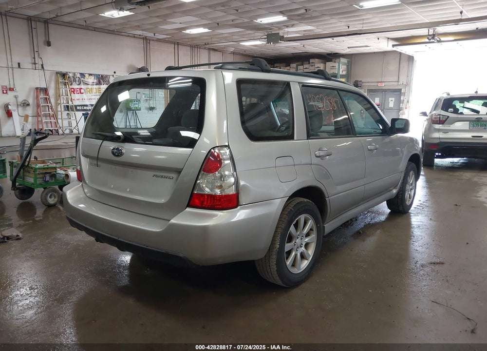 2007 SUBARU FORESTER VIN: JF1SG65627G724218