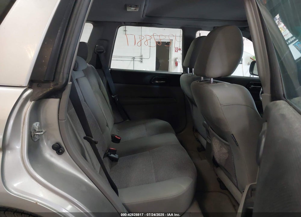 2007 SUBARU FORESTER VIN: JF1SG65627G724218