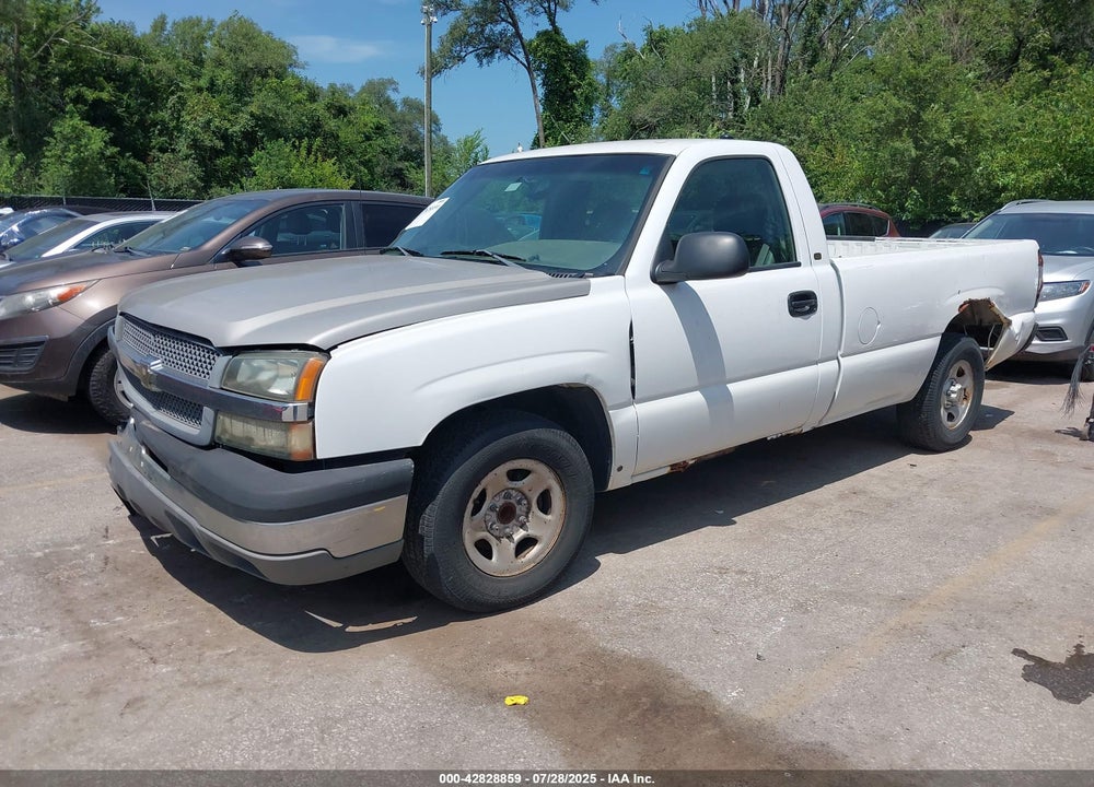 2004 CHEVROLET SILVERADO 1500 VIN: 1GCEC14Z34Z313931