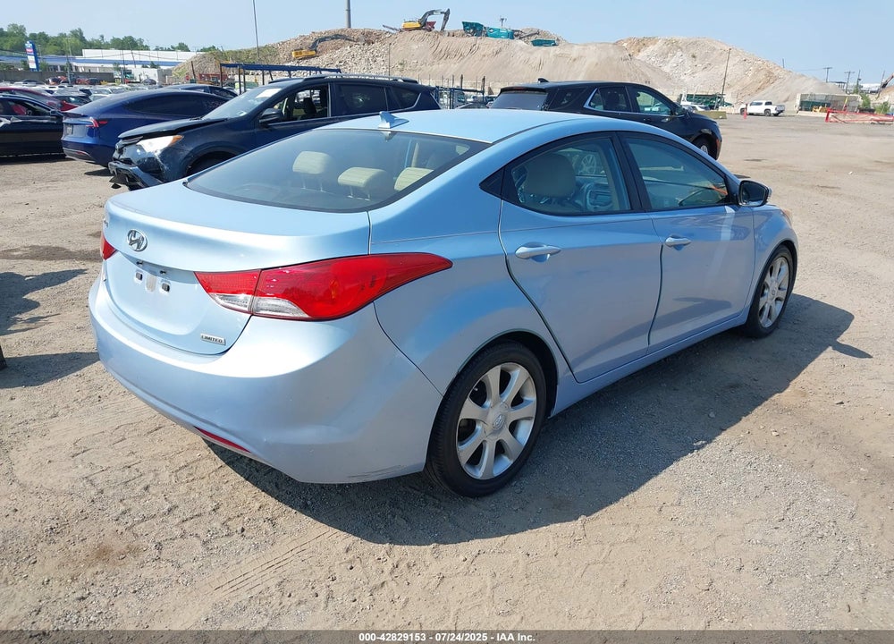 2012 HYUNDAI ELANTRA VIN: KMHDH4AE6CU314403
