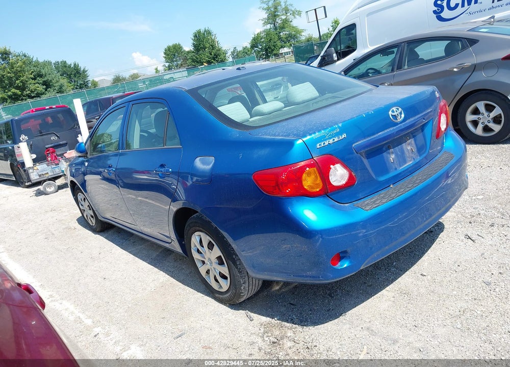 2009 TOYOTA COROLLA VIN: JTDBL40E69J021641