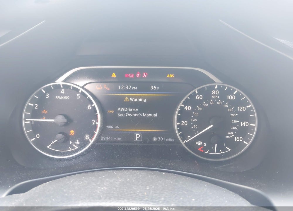 2020 NISSAN MURANO VIN: 5N1AZ2BS0LN122915