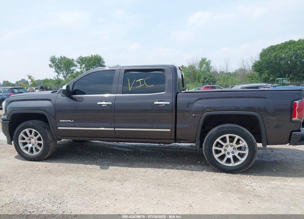 2016 GMC SIERRA 1500 DENALI VIN: 3GTU2PEJ8GG218327