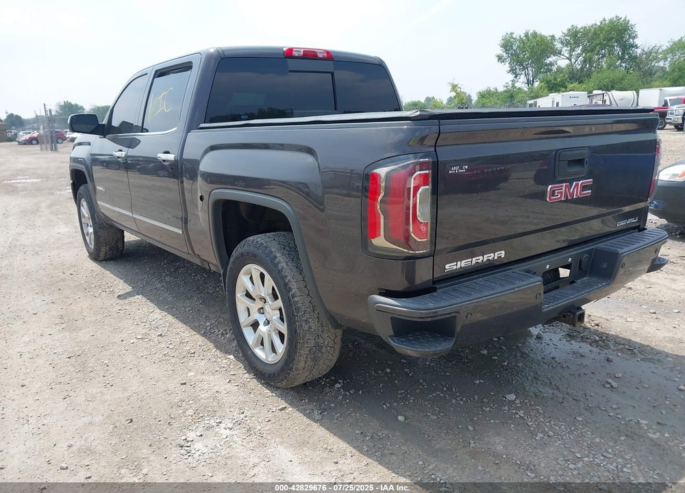 2016 GMC SIERRA 1500 DENALI VIN: 3GTU2PEJ8GG218327