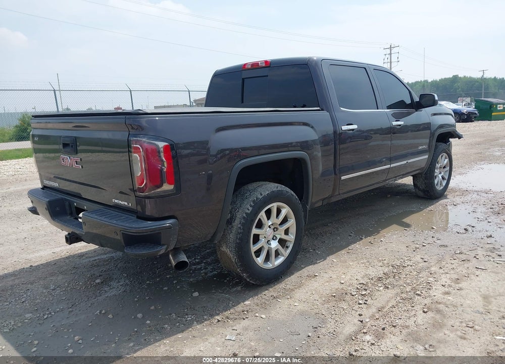 2016 GMC SIERRA 1500 DENALI VIN: 3GTU2PEJ8GG218327